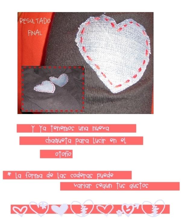 DIY: coderas románticas para una chaqueta