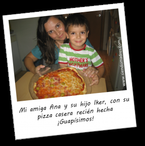 La pizza casera de Iker y Ana La pizza casera de Iker y Ana
