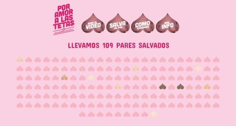 Por amor a las tetas, lucha contra el cáncer de mama