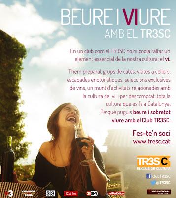 Acte de presentació de la nova àrea de vins del Club TR3SC