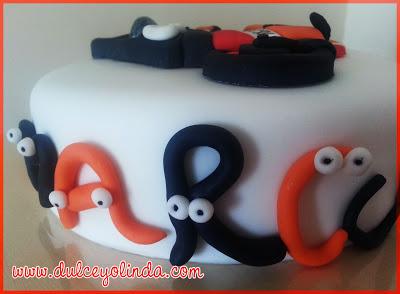 Tarta moto de Dani Pedrosa