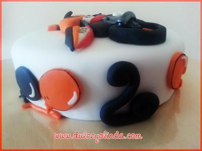 Tarta moto de Dani Pedrosa