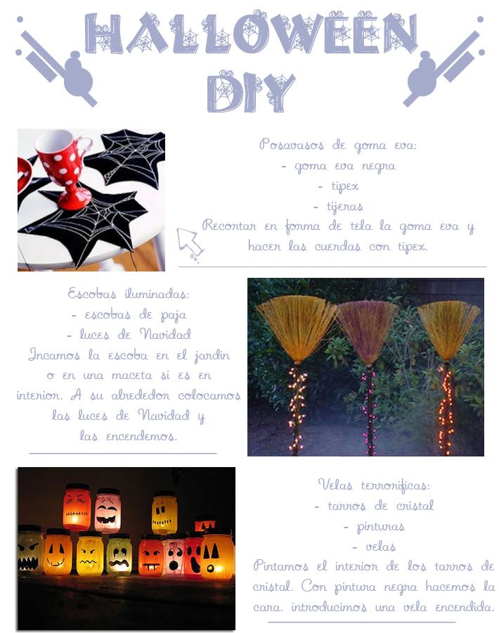 Decoración barata para Halloween