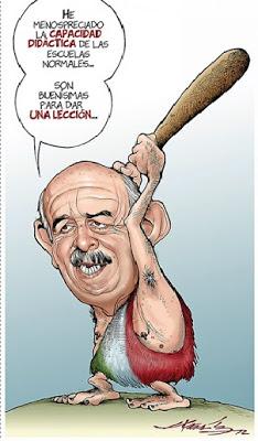 Liberación de normalistas en Michoacán