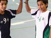 Gemelos voleibolistas destacan juegos nacionales escolares