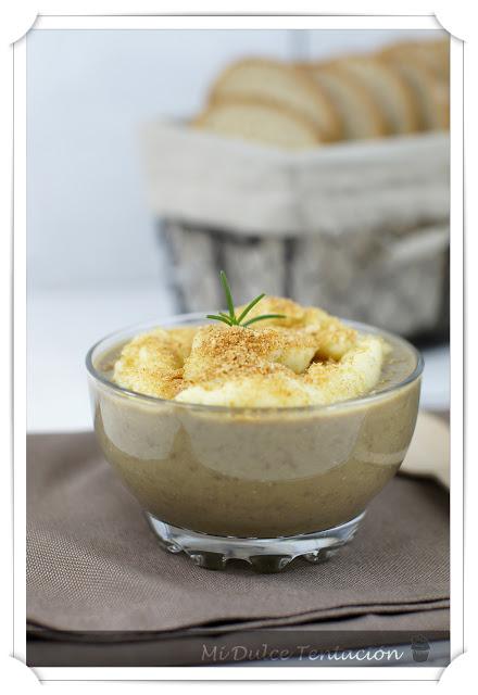 Crema Esaú con Puré de Patatas Crujiente