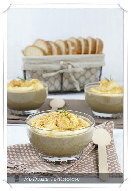 Crema Esaú con Puré de Patatas Crujiente
