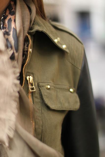 Militar Combo Jacket