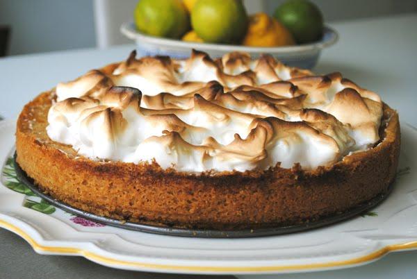 Tarta de limón, extraordinaria