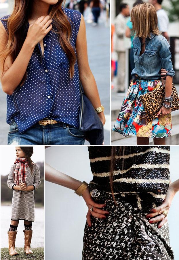 Mezclas de estampados