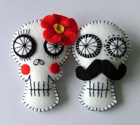 Halloween Makeup: Sugar Skulls, Calaveras a Todo Color.