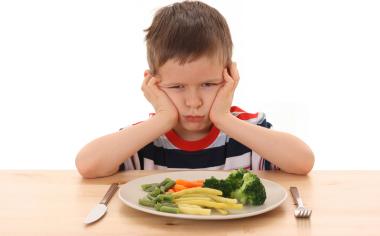 ¿Por qué los niños odian los vegetales?