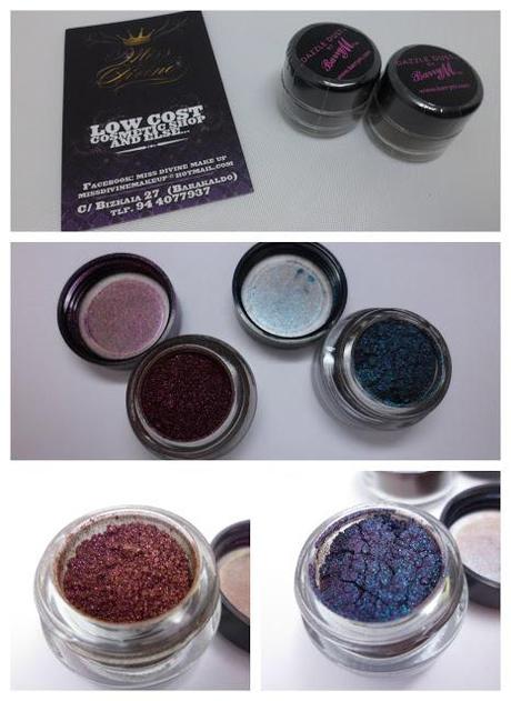 Dazzle Dust de BarryM tonos 102 y 98