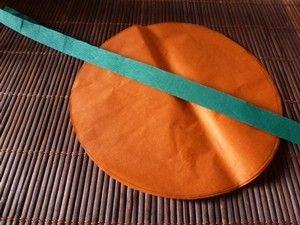 Calabacitas de papel para Halloween