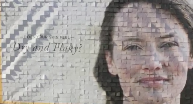 Publicidad exterior que te cambia la cara