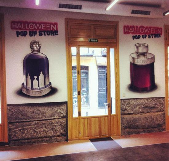 Pop Up store de Halloween