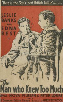 Hazañas de un inglés corriente: El hombre que sabía demasiado. Hitchcock’34