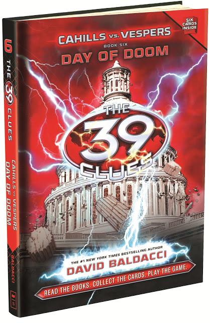 Portada Revelada: Day of Doom (The 39 Clues: Cahills vs. Vespers, #6) de David Baldacci