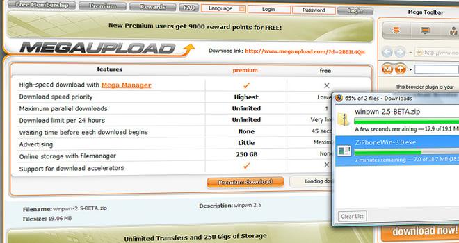 Gobierno estadounidense se niega a que vuelva a estar operativo Megaupload