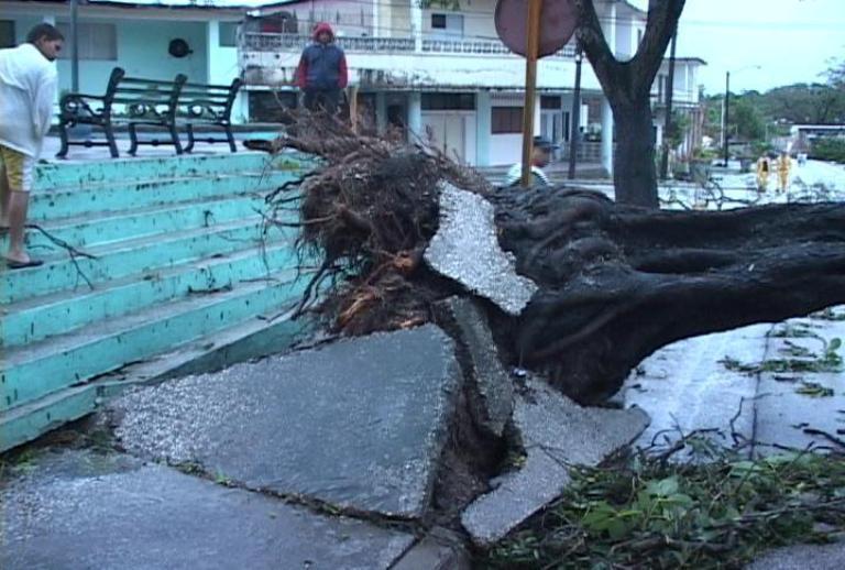 Reportan en Cuba daños por huracán Sandy