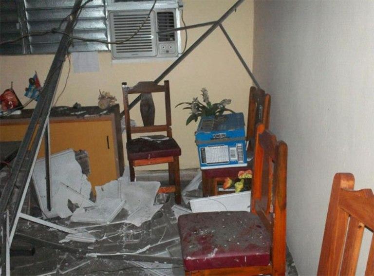 Reportan en Cuba daños por huracán Sandy