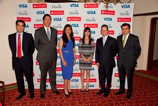 Santander, Elavon y Visa promueven y premian bancarización del pequeño y mediano comercio