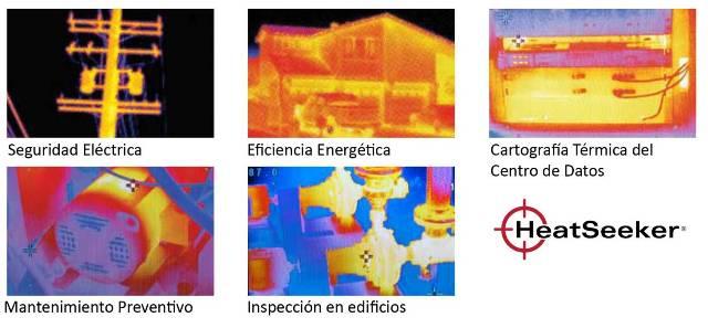 Soluciona los problemas antes de que sucedan con la cámara termográfica: IDEAL HeatSeeker® 61-846