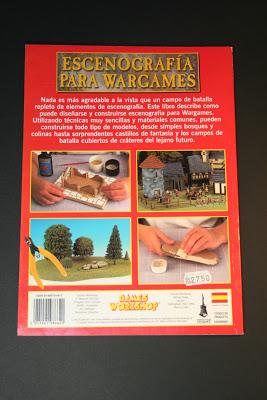 Contraportada de Escenografía para Wargames