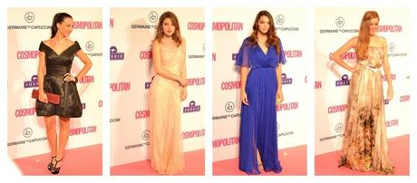 En los premios Cosmopolitan 2012