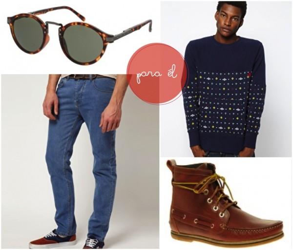 Fall engagement session look for him