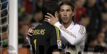 Iker Casillas y Sergio Ramos