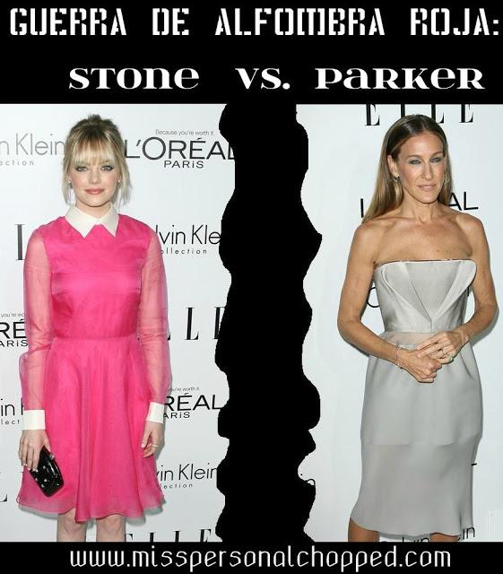 ALFOMBRA ROJA: Emma Stone vs. Sarah Jessica Parker en Beverly Hills!