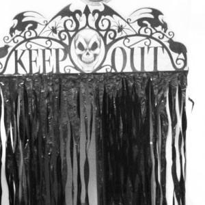 deco puerta Halloween Repasando la semana…