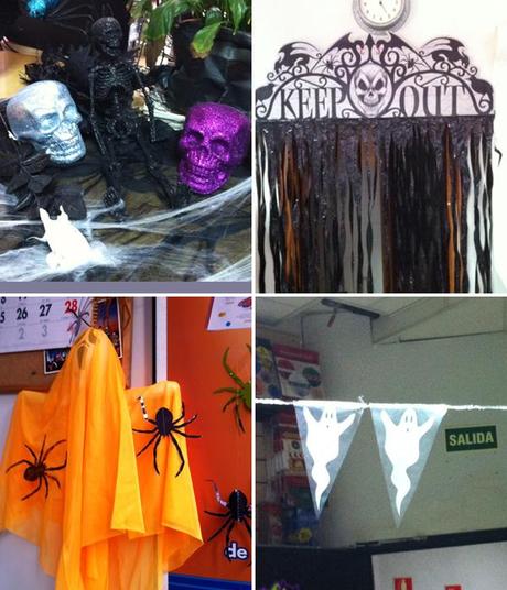 deco-ofi decoración Halloween oficina