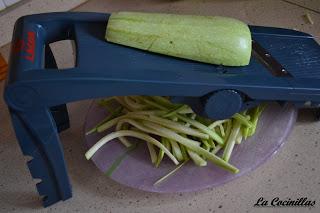 CALABACINES A LA CARBONARA