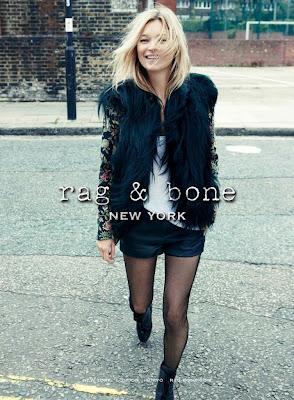 Kate Moss para Mango, Liu·Jo y Rag & Bone otoño-invierno 2012/13