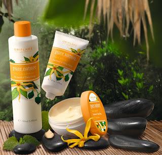 ORIFLAME CATÁLOGO ACTUAL: NUEVA LINEA PURE NATURE DE PATCHULI Y YLANG-YLANG