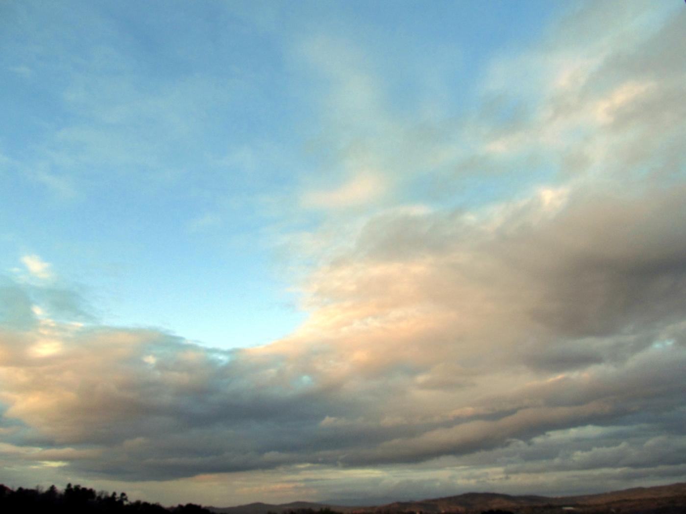 Atardecer de verano en Galicia, España - 2012