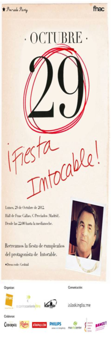 INTOCABLE EN DVD CON FIESTA EN LA FNAC