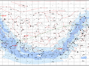 Tres mapas celestes sobre exoplanetas.