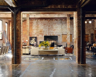 Interiores de Loft en Espana