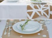 Hacer caminos mesa papel kraft