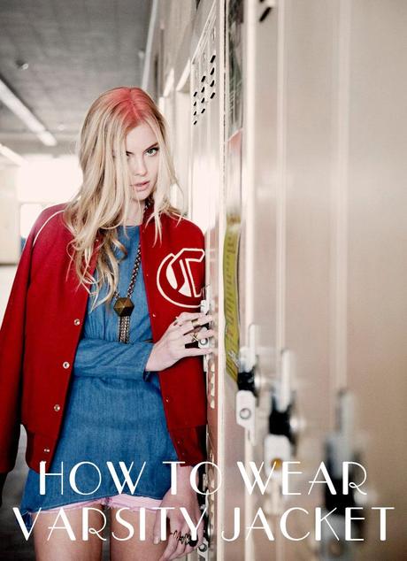 How to Wear: Varsity Jacket
