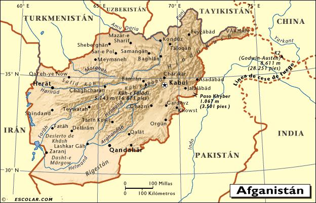 Retirada de AFGANISTAN