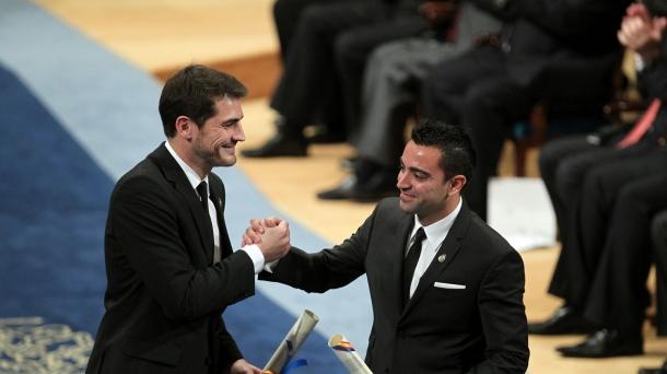 Orgulloso de Xavi y Casillas