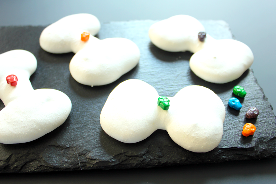 Huesitos de Merengue para Halloween