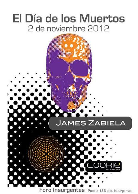 Cookie Presenta a James Zabiela en El Día de los Muertos