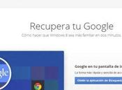 Google enseña recuperar Windows