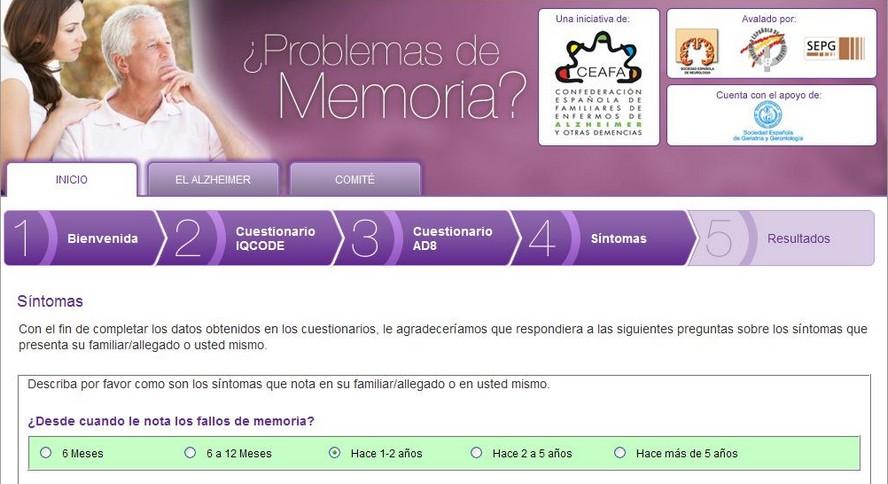 Proyecto Memoria, una nueva herramienta de Detección Precoz