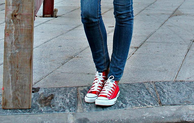 look of the day: converse